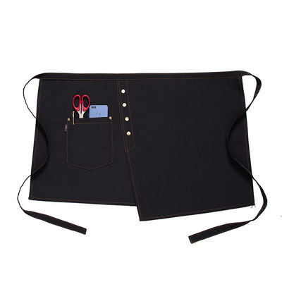 Personalisiertes Logo Professionell Custom Restaurant Kellner Kellnerin Halb Schürze Mit Tasche