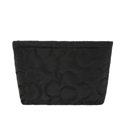 Wasserdichtes Make-up-Stoffbeutel Puffer Gequilte Nylon-Kosmetikbeutel für Reisetücher