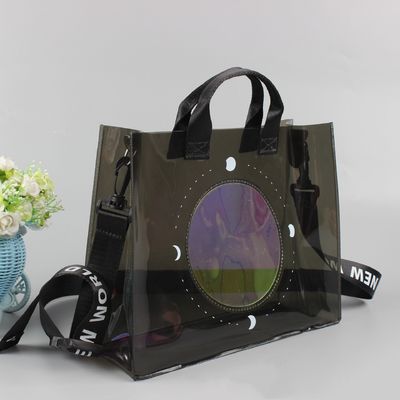 Maßgeschneiderte PVC-Tote-Tasche für modische und klare Einkaufsbedürfnisse