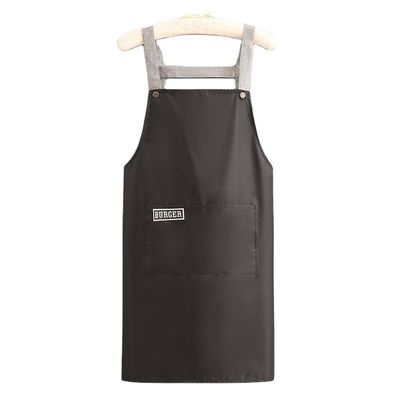 Custom Logo Baumwolle Polyester Chef Koch Schürze für das tägliche Leben in Cafés Restaurants Küche