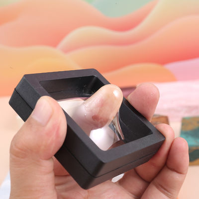Customized Farbe PVC Film Schmuck Verpackung Box für Armband Halskette Ring Uhr Geschenk