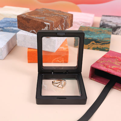 Customized Farbe PVC Film Schmuck Verpackung Box für Armband Halskette Ring Uhr Geschenk