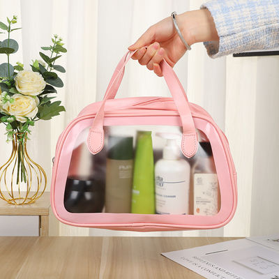 Neueste Modische Custom Logo Druck Laser PVC Holographische Kosmetik Tasche mit Reißverschluss