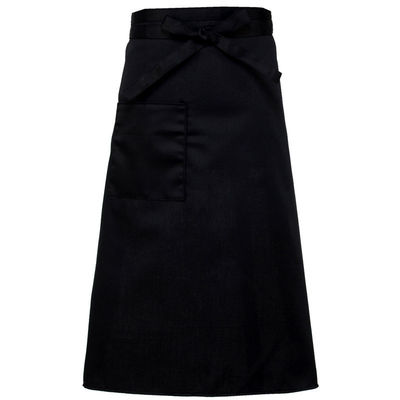 Custom Logo Druck Polyester Twill Baumwolle Kaffeefolie Schürze für Männer und Frauen