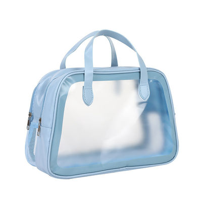 Neueste Modische Custom Logo Druck Laser PVC Holographische Kosmetik Tasche mit Reißverschluss