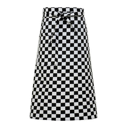 Custom Logo Druck Polyester Twill Baumwolle Kaffeefolie Schürze für Männer und Frauen