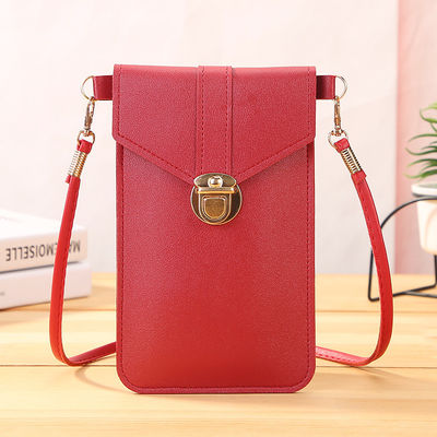 Alltagsleben Kleine Crossbody-Telefontasche mit individuellem Logo und Nackengurt