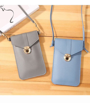 Alltagsleben Kleine Crossbody-Telefontasche mit individuellem Logo und Nackengurt