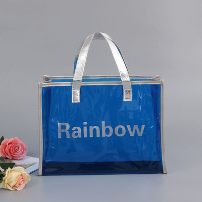 Transparente PVC-Gelee-Tasche Holographische Mode-Schaulerschulter-Einkaufstasche Kunststoff-Tasche für Frauen