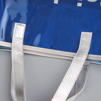 Transparente PVC-Gelee-Tasche Holographische Mode-Schaulerschulter-Einkaufstasche Kunststoff-Tasche für Frauen