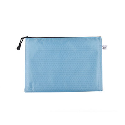 Farbenfrohe wasserdichte Fußball-Plattform-Polyester-Datei-Tasche Papierspeicher-Tasche mit Tasche