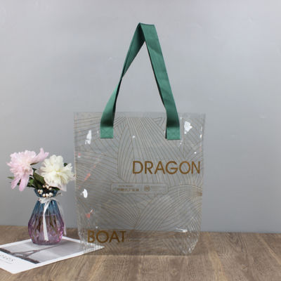 Neueste modische PVC-Tasche mit Logo-Riegel für Shopping und Strand