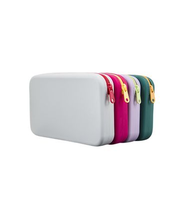 Digitale Produktion Lagertasche mit Logo Wasserdichte Kosmetiktasche Silikon Make-up-Bürste