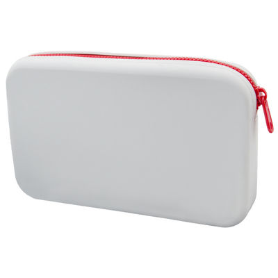 Digitale Produktion Lagertasche mit Logo Wasserdichte Kosmetiktasche Silikon Make-up-Bürste
