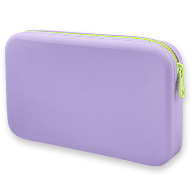 Digitale Produktion Lagertasche mit Logo Wasserdichte Kosmetiktasche Silikon Make-up-Bürste