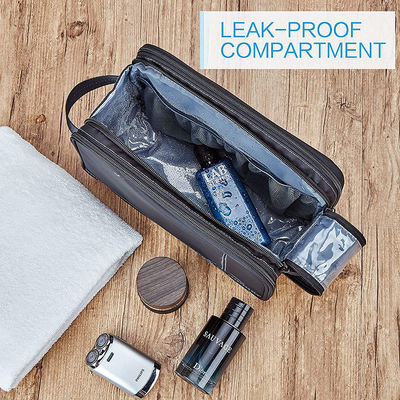 Probe Großkapazität Nasse und Trocken Trennung Toilettenbeutel Wasserdichte Polyester Männer Lagertasche mit Custom Logo