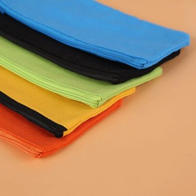 Customized Logo Druck Leinwand Bleistiftbeutel für Kundenanforderungen