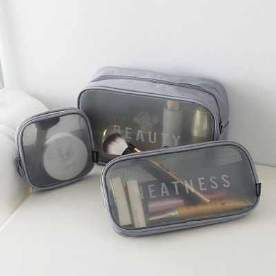 Mini-tragbare Lagertasche für wasserdichte transparente Nylon-Gitter