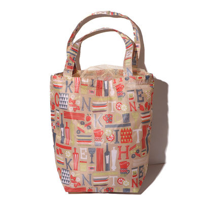 Custom Logo Akzeptiert Polyester Patchwork Mesh Drawstring Taschen für Make-up Kosmetische Bedürfnisse