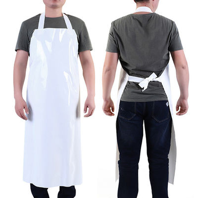 Restaurant Bar Custom Logo Druckwasserdicht Kunststoff Gummi Vinyl Bib Schweißen Metzger TPU Schürze
