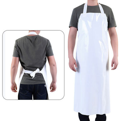 Restaurant Bar Custom Logo Druckwasserdicht Kunststoff Gummi Vinyl Bib Schweißen Metzger TPU Schürze