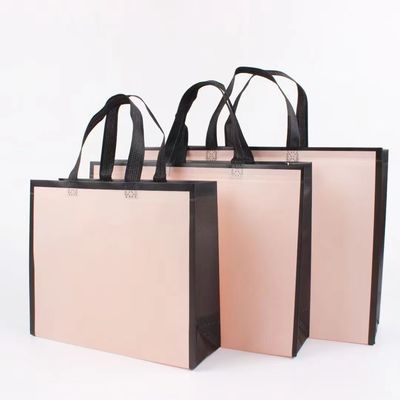 angepasste Farb-Nichtgewebte Taschen für gedruckte Logo-Laminate