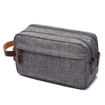 Wasserdichtes Custom Logo Drucken Reise Toilettensack Großkapazität Polyester Kosmetik Tasche