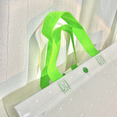 Nicht gewebte Tote-Tasche mit geschwungenen Ecken und angepasster Farbe