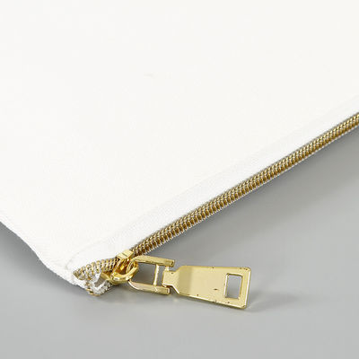 Custom Logo Leinwand Bleistift Tasche Perfektes Organisator für Reise Toilettenartikel und Make-up