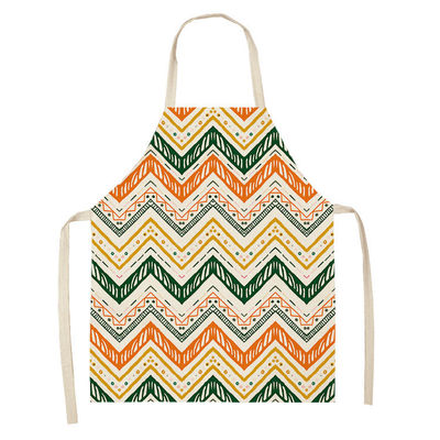 Restaurant Bar Custom Logo Druck Kinder Kochen und Backen Baumwolle Bettwäsche Schürze Uniform