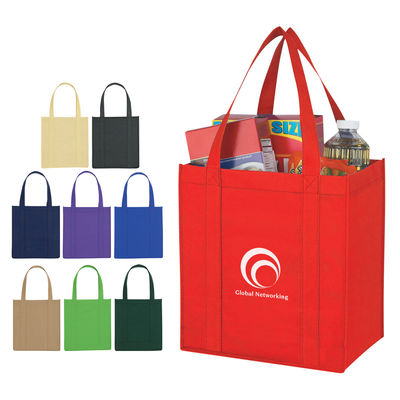 Neueste Modestyl Custom Printed Nonwoven Stoff Lebensmittel Totebag Hersteller