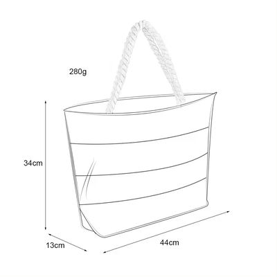 Casual Tote-Tasche für Frauen mit zwei Griffe