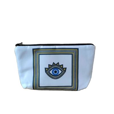 Einkaufsförderung Schönheit Polyester Reißverschluss Reise Make-up Kosmetische Tasche Tasche mittlere Größe