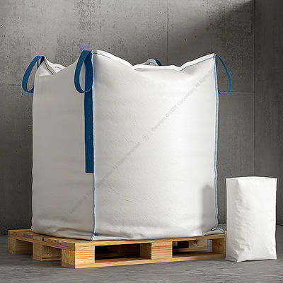 Neueste Modische 1,5 Tonnen Fibc Große Tasche Massengroße Zementtasche 1000kg Jumbo-Tasche Abmessung