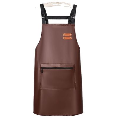 Custom Fashion Leder Koch Schürze für Grill und Werkzeugunterstützung 7 Tage Musterbestellung