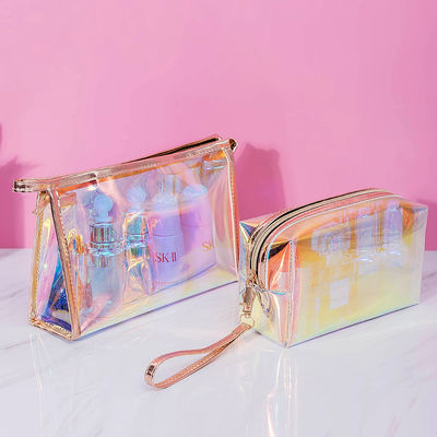 TPU-Transparente Kosmetiktasche mit benutzerdefiniertem Logo Schönheits-Multi-Funktions-Laser-Kosmetik-Tasche