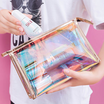 TPU-Transparente Kosmetiktasche mit benutzerdefiniertem Logo Schönheits-Multi-Funktions-Laser-Kosmetik-Tasche
