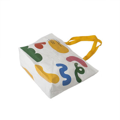 Umweltschonende PP-Gewebe Tasche mit schwerem Aufwand, kundenspezifisches Design, Farbdruck, Laminat