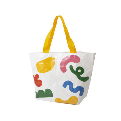 Umweltschonende PP-Gewebe Tasche mit schwerem Aufwand, kundenspezifisches Design, Farbdruck, Laminat