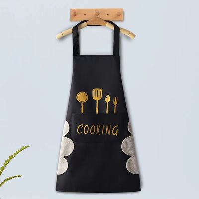 Denim Schürze kundenspezifisches Logo für Chef Sublimation wasserdichte Baumwolle Polyester Schürze