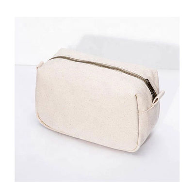 Custom Clear RPET Material Schwarzer Griff Toilettenartikel Kosmetische Tasche mit Logo Reißverschluss