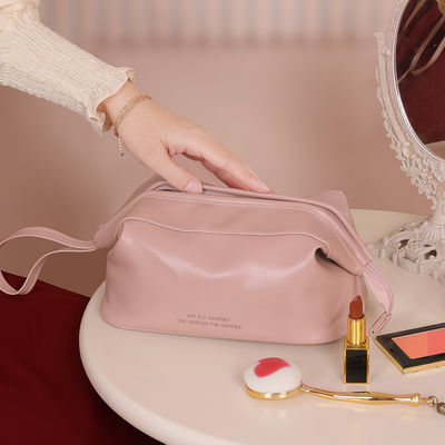 Beste PU-Kosmetik-Tasche mit individuellem Logo Make-up-Tasche für Frauen