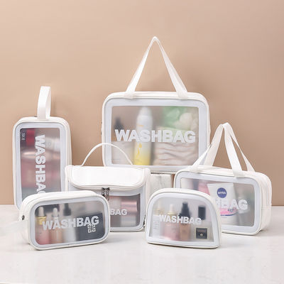 Verschluss mit Reißverschluss, eigene Tasche, Schönheitsmake-up-Tasche mit gedrucktem Logo und Reisekosmetiktasche