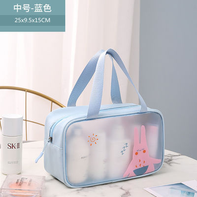 3pcs klare Kosmetik Tasche personalisiert anpassen Reisetaschen Brief Muster Typ