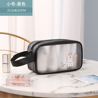 3pcs klare Kosmetik Tasche personalisiert anpassen Reisetaschen Brief Muster Typ