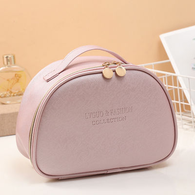 Custom Makeup Bag Neueste Modische Art Wasserdichte PU Tragbare Reise Kosmetik Tasche