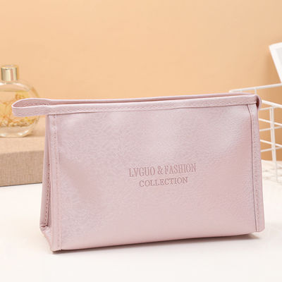 Custom Makeup Bag Neueste Modische Art Wasserdichte PU Tragbare Reise Kosmetik Tasche