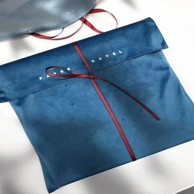 Custom Logo Printed Bowknot Flip Packaging Bag für Verpackungslösungen im Vintage-Stil
