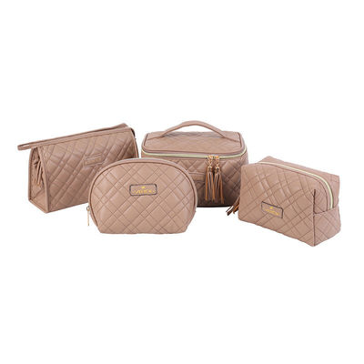 PU-Leder-Make-up-Kosmetik-Taschen im Modestil mit individueller Farbkombination