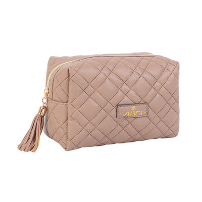 PU-Leder-Make-up-Kosmetik-Taschen im Modestil mit individueller Farbkombination